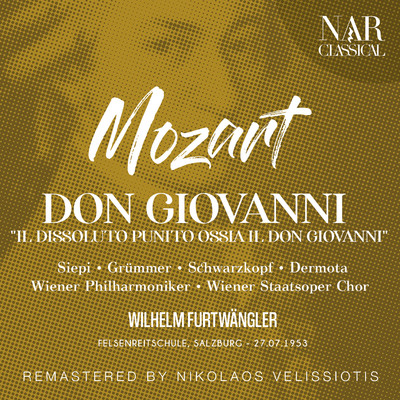 アルバム/MOZART: DON GIOVANNI ”IL DISSOLUTO PUNITO OSSIA IL DON GIOVANNI”/Wilhelm Furtwangler