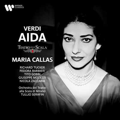 Aida, Act 1: ”Alta cagion v'aduna” (Re, Messaggero, Aida, Radames, Amneris, Coro)/Maria Callas