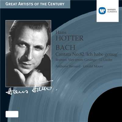 Hans Hotter／Philharmonia Orchestra／Anthony Bernard／Geraint Jones／Sidney Sutcliffe