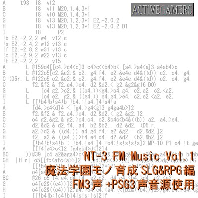 NT-3 FM Music Vol.1～魔法学園モノ育成SLG&RPG編/ACTIVE GAMERS