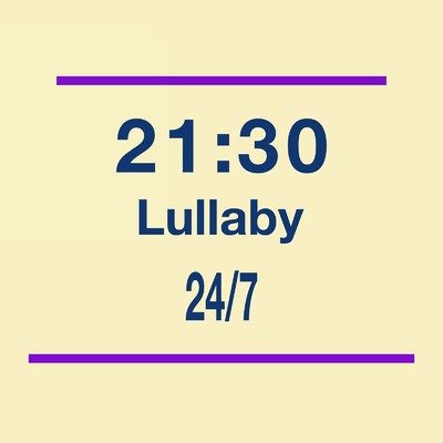 21:30 Lullaby 夜半のオルゴールと波音で訪れる深睡眠/24／7 Daydream Tunes