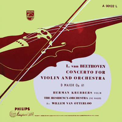 Beethoven: Violin Concerto; Sanctus (Missa solemnis) (Herman Krebbers Edition, Vol. 4)/ヘルマン・クレバース／ハーグ・レジデンティ管弦楽団／ウィレム・ファン・オッテルロー