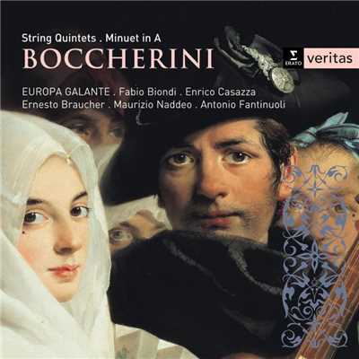 アルバム/Boccherini: String Quintets & Minuet in A Major/Europa Galante & Fabio Biondi
