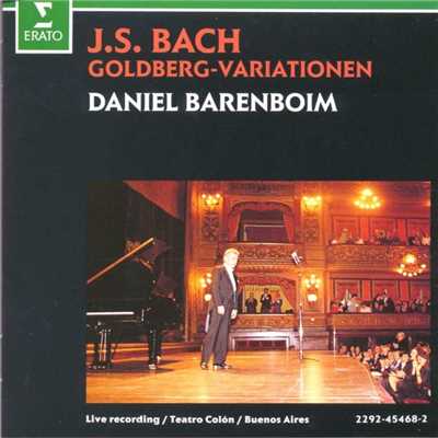 Bach, JS : Goldberg Variations/ダニエル・バレンボイム