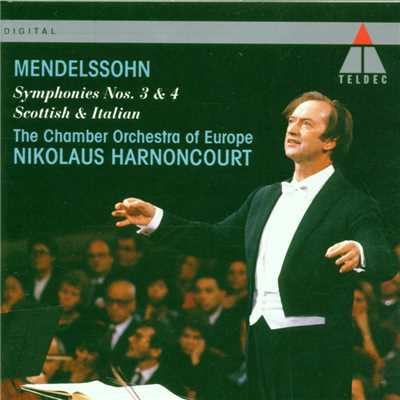 Mendelssohn: Symphonies Nos. 3 ”Scottish” & 4 ”Italian”/Nikolaus Harnoncourt