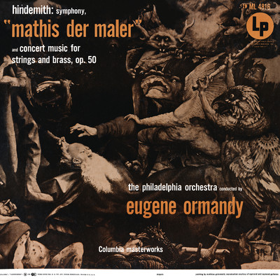 Hindemith: Symphony ”Mathis der Maler” & Concert Music, Op. 50 (Remastered)/Eugene Ormandy