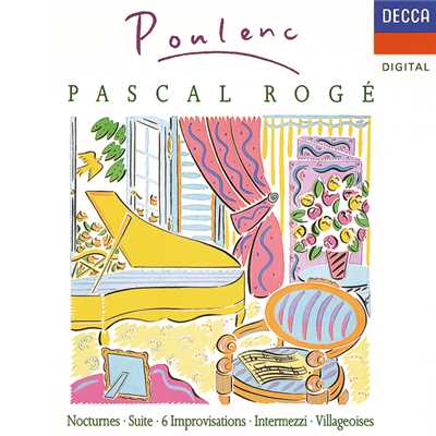 Poulenc: Nocturnes Nos.1-8, FP 56 - No. 5 in D minor (Phalenes)/パスカル・ロジェ