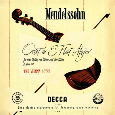 シングル/Mendelssohn: Octet in E-Flat Major, Op. 20, MWV R20: I. Allegro moderato, ma con fuoco/ウィーン八重奏団