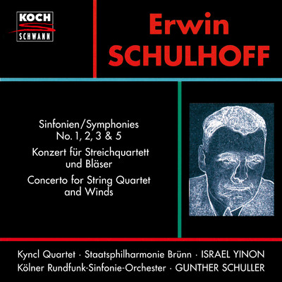 Schulhoff: Concerto for String Quartet and Winds, WV 97 - III. Finale. Allegro con brio/Kyncl Quartet／ブルーノ国立フィル・ハーモニー管弦楽団／Israel Yinon