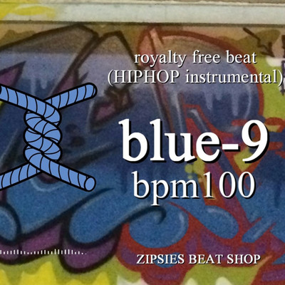 シングル/2019 blue 09 BPM100 royalty free beat (HIPHOP instrumental)/zipsies beat shop