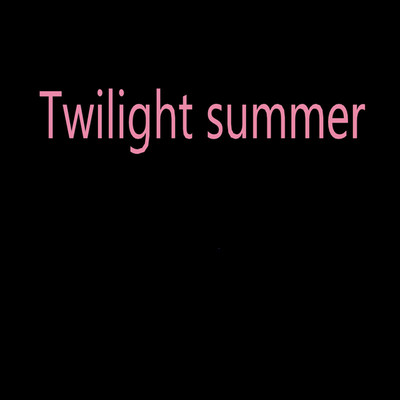 Twilight summer/スイセイライダー