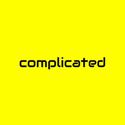 シングル/complicated/TKC
