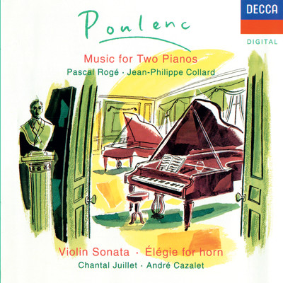 Poulenc: 2台のピアノのためのソナタ FP 156 - 第3楽章: Andante lyrico/パスカル・ロジェ／ジャン=フィリップ・コラール