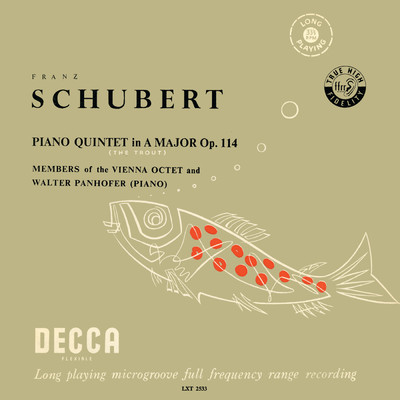 Schubert: Piano Quintet, D. 667 ”Trout”; Spohr: Nonet, Op. 31 (Vienna Octet - Complete Decca Recordings Vol. 4)/ワルター・パンホーファー／ウィーン八重奏団