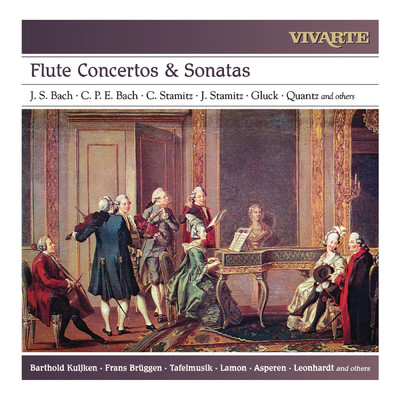 Flute Concertos & Sonatas: J. S. Bach, C. P. E. Bach, C. Stamitz, J. Stamitz, Gluck, Quantz and others/Various Artists