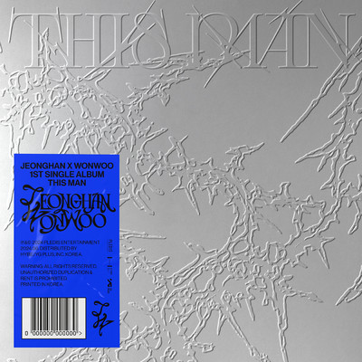 JxW 1st Single Album 'THIS MAN'/JxW (SEVENTEEN)