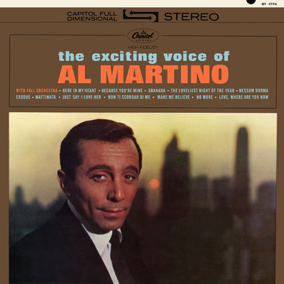 アルバム/The Exciting Voice Of Al Martino/アル・マルティーノ