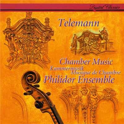 Telemann: Quartet in D minor, TWV 43:d1 - 1. Andante/フランス・ブリュッヘン／Ricardo Kanji／ダニー・ボンド／Richte van der Meer／Chris Farr