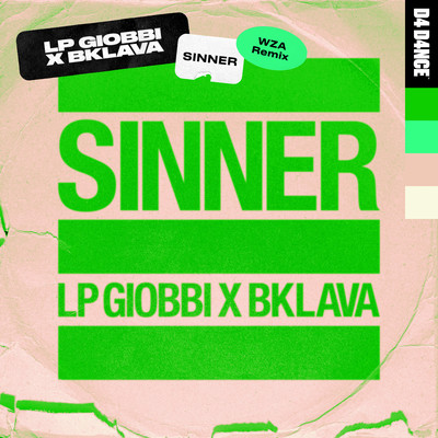 シングル/Sinner (WZA Extended Remix)/LP Giobbi & Bklava