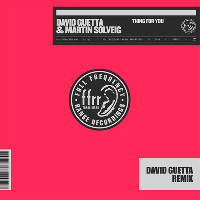 Thing For You (David Guetta Remix)/David Guetta & Martin Solveig