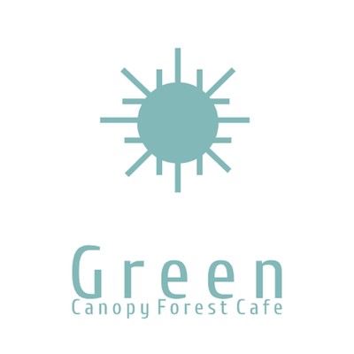 Friday Sky/Green Canopy Forest Cafe