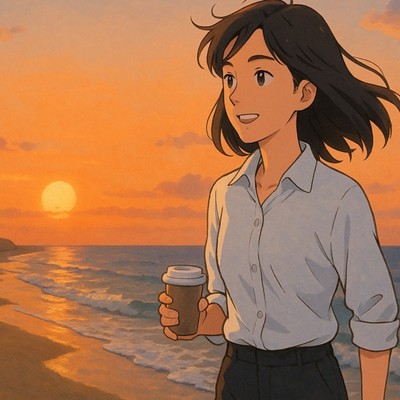 アルバム/残照のほとりで - LoFi Hip Hop 福島の初夏、城と緑と海に包まれて、ソウルフルな作業用BGM/Lo-Fi Yukari