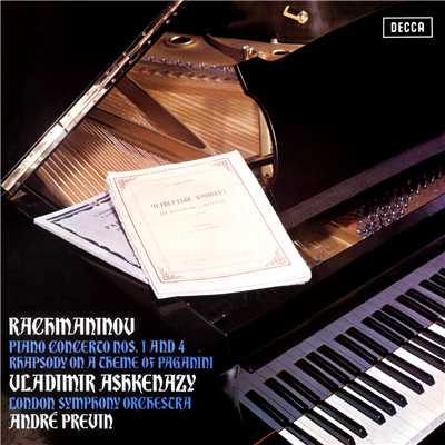 Rachmaninov: Piano Concertos Nos. 1 & 4; Paganini Variations/ヴラディーミル・アシュケナージ／ロンドン交響楽団／アンドレ・プレヴィン