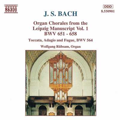 J.S. バッハ: トッカータ、アダージョとフーガ ハ長調 BWV 564/ヴォルフガンク・リュプザム(オルガン)