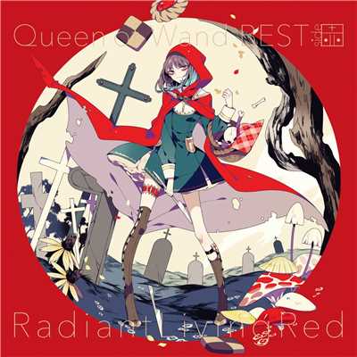 Queen of Wand BEST side赤 Radiant Living Red/Queen of Wand