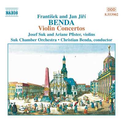 ArianePfister-Benda(ヴァイオリン)／クリスティアン・ベンダ(指揮)／ヨゼフ・スーク(ヴァイオリン)／スーク室内管弦楽団