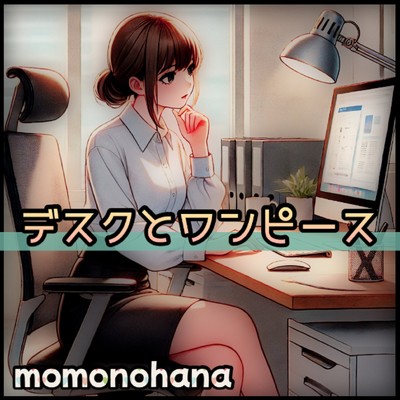 シングル/デスクとワンピース/桃乃花
