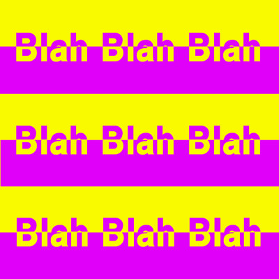 アルバム/Stripey/Blah Blah Blah