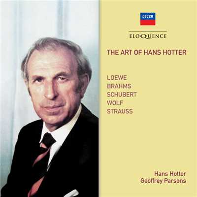 Schubert: Schubert: Im Fruhling, D.882/ハンス・ホッター／ジェフリー・パーソンズ