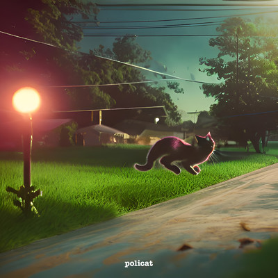 Running Cat/policat