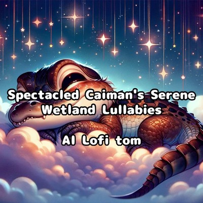 Spectacled Caiman's Serene Wetland Lullabies/AI Lofi tom