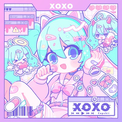 シングル/xoxo (feat. 初音ミク)/Capchii