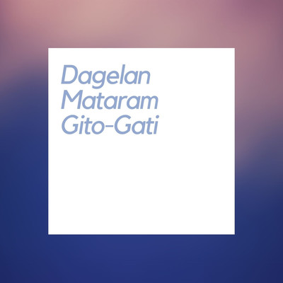 Dagelan Mataram Gito-Gati/Nn