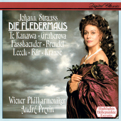 J. Strauss II: Die Fledermaus ／ Act 3 - Nr.12 Entr'acte/ウィーン・フィルハーモニー管弦楽団／アンドレ・プレヴィン