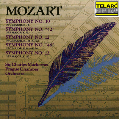 アルバム/Mozart: Symphonies Nos. 10, 42, 12, 46 & 13/サー・チャールズ・マッケラス／プラハ室内管弦楽団