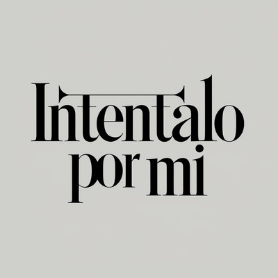 シングル/Intentalo por mi/Jexy Derte