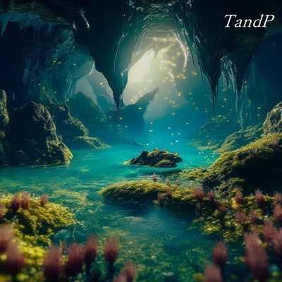 エメラルドに輝くの地底湖/TandP