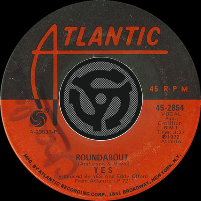 アルバム/Roundabout [Single Edit] ／ Long Distance Runaround [Digital 45]/イエス