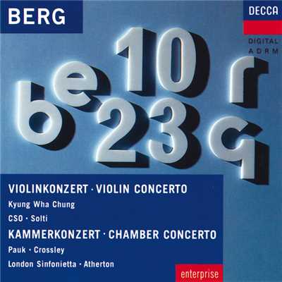 シングル/Berg: Chamber Concerto - 3. Rondo ritmico con introduzione/ロンドン・シンフォニエッタ／デイヴィッド・アサートン