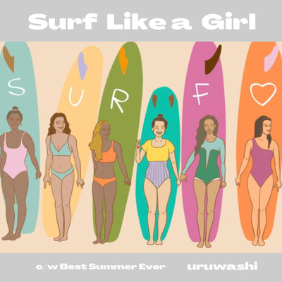 アルバム/Surf Like a Girl/uruwashi