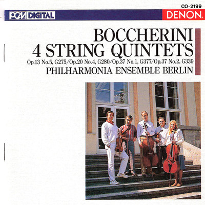 Boccherini: String Quintets/Philharmonia Ensemble Berlin