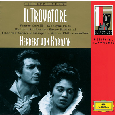 シングル/Verdi: Il Trovatore ／ Act 4 - ”D'amor sull'ali rosee” (Live)/レオンティン・プライス／ウィーン・フィルハーモニー管弦楽団／ヘルベルト・フォン・カラヤン
