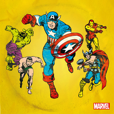 The Marvel Super Heroes Have Arrived ／ Merry Marvel Marching Society/Marvel Chorus