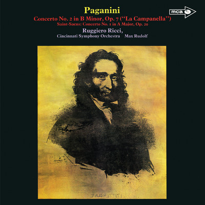 Paganini: Violin Concerto No. 2; Saint-Saens: Violin Concerto No. 1 (Ruggiero Ricci: Complete American Decca Recordings, Vol. 2)/ルッジェーロ・リッチ／シンシナティ交響楽団／Max Rudolf