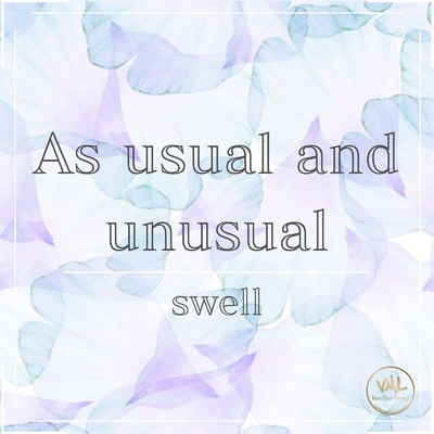 アルバム/As usual and unusual/swell