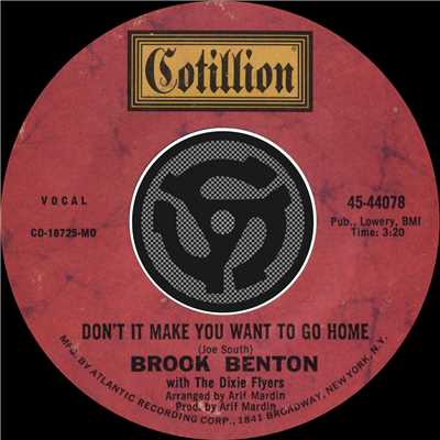 Don't It Make You Want To Go Home ／ I've Gotta Be Me [Digital 45]/Brook Benton